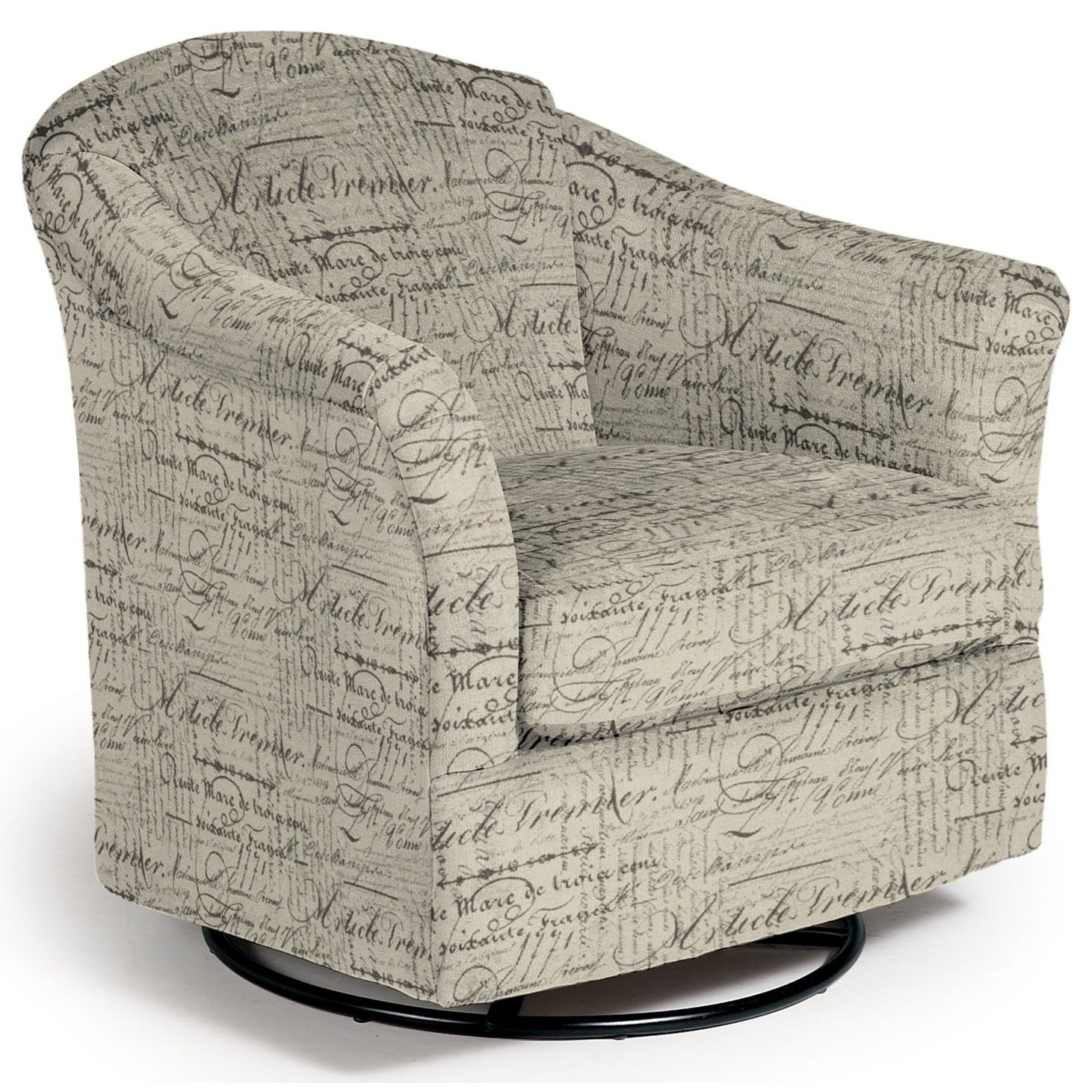 Best Home Furnishings Swivel Glide Chairs 2877 34597 Darby Swivel Glider Chair Bullard Furniture Uph Upholstered Chairs